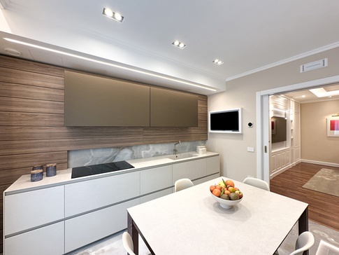 Cucina in stile contemporaneo di 14 di Studio Gaetano Riccardelli