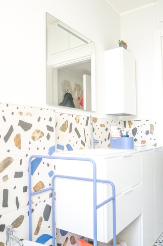 Bagno in stile contemporaneo di 5 di Alessia Provenzano architetto Bagno in stile contemporaneo di 5 di Alessia Provenzano architetto