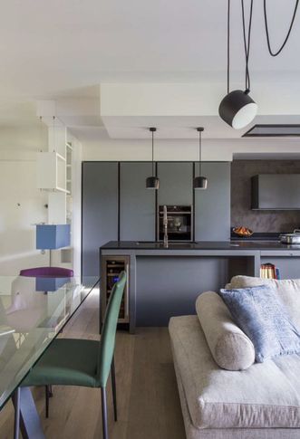 Open Space in stile minimal di 42 di RT_architetto