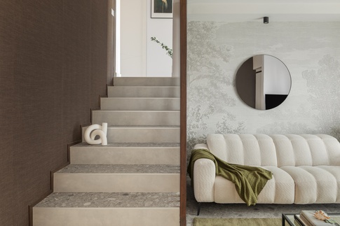 Soggiorno in stile minimal di 14 di Sofia Carta Studio