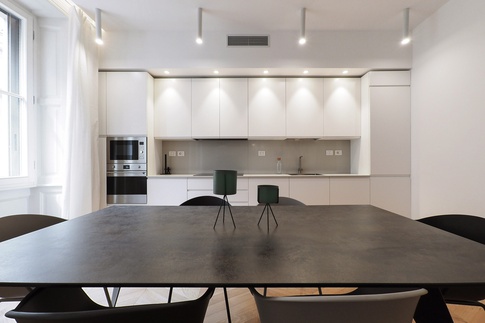 Open Space in stile glamour di 40 di Desearq studio - architettura e interior design