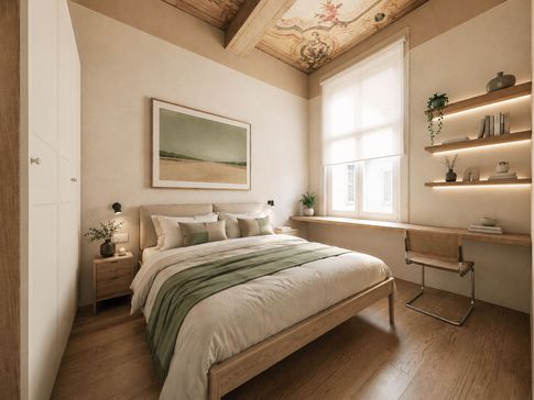 Camera da Letto in stile rustico di 10 di JFD Juri Favilli Design