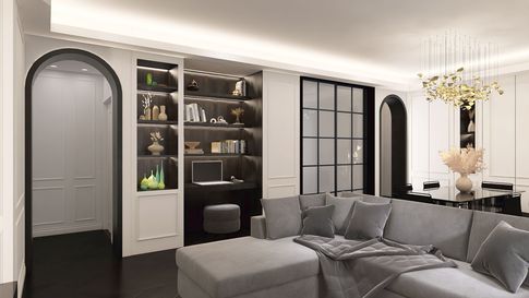 Soggiorno in stile classico di 40 di Wephouse