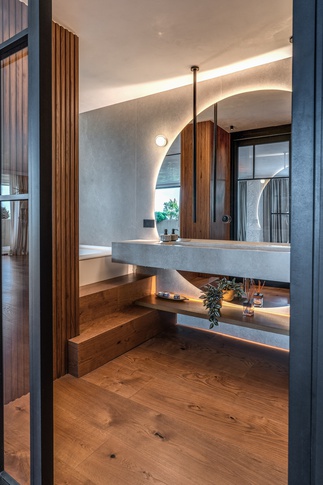 Camera da Letto in stile moderno di 90 di MOB Architects