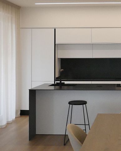 Open Space in stile contemporaneo di 60 di LGA Architettura