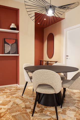 Sala da Pranzo in stile contemporaneo di 11 di SuMisura Architetti Sala da Pranzo in stile contemporaneo di 11 di SuMisura Architetti