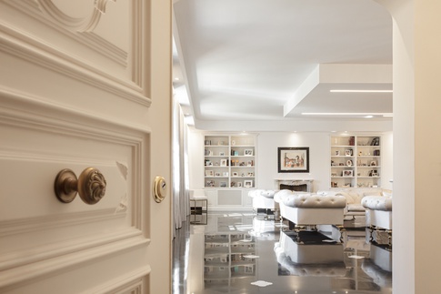 Soggiorno in stile parigino di 80 di Chiara Fedele Interior Design Soggiorno in stile parigino di 80 di Chiara Fedele Interior Design