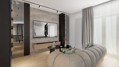 Open Space in stile classico di 30 di Salvatore Sito Interior Designer Open Space in stile classico di 30 di Salvatore Sito Interior Designer