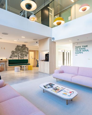 Open Space in stile contemporaneo di 160 di Frame Farm - Architecture & Design