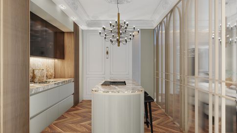 Cucina in stile classico di 15 di Salvatore Sito Interior Designer