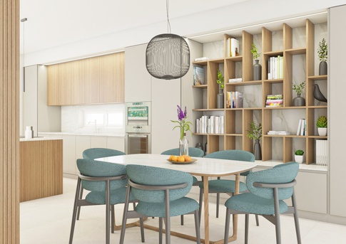 Open Space in stile contemporaneo di 34 di Arcangelo Primato