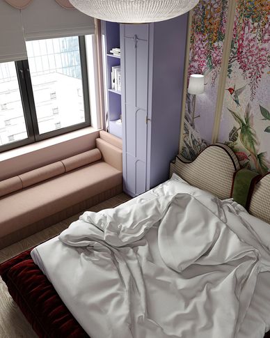 Camera da Letto in stile moderno di 30 di Ekaterina Smirnova