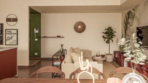 Open Space in stile japandi di 40 di Caterina Scamardella Architetto