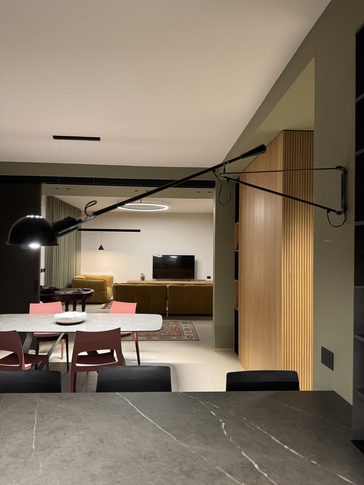 Cucina in stile contemporaneo di 34 di Giuseppe Palermo architetto (Soqquadro architetti)