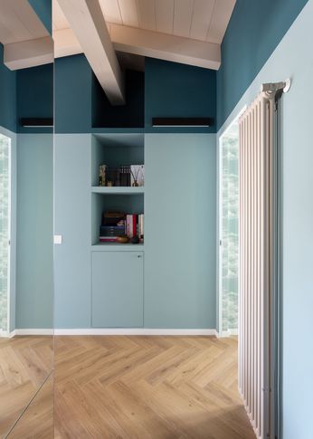Ingresso in stile contemporaneo di 5 di Facta Studio Architetti Milano