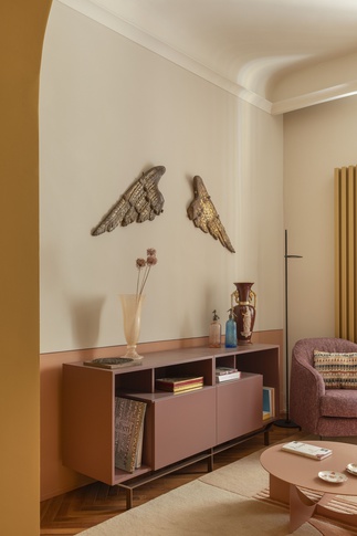 Soggiorno in stile maximalista di 12 di Rachele Biancalani Studio