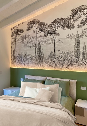 Camera da Letto in stile moderno di 17 di SuMisura Architetti