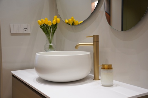 Bagno in stile contemporaneo di 6 di Rosaura D’Alessandro