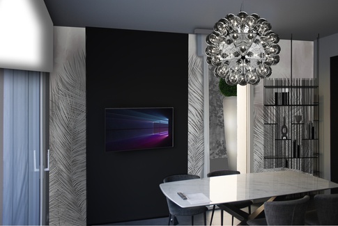 Soggiorno in stile contemporaneo di 50 di Stefano Bergami studio interior design
