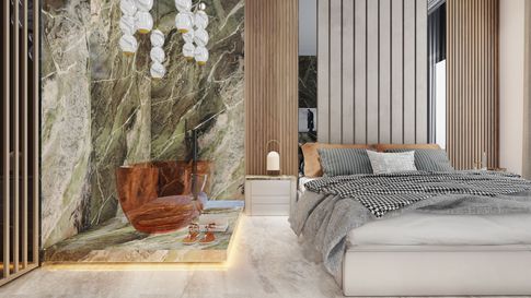 Camera da Letto in stile contemporaneo di 20 di Salvatore Sito Interior Designer