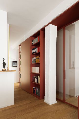 Open Space in stile contemporaneo di 120 di RM\Architecture Open Space in stile contemporaneo di 120 di RM\Architecture