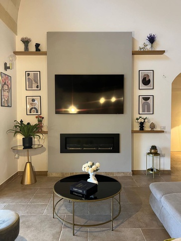 Soggiorno in stile art deco di 40 di Ing. Sara Russo