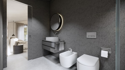 Bagno in stile urban di 6 di Simona Fogalesi interior designer