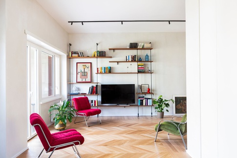 Open Space in stile contemporaneo di 40 di PERIMETRI studio