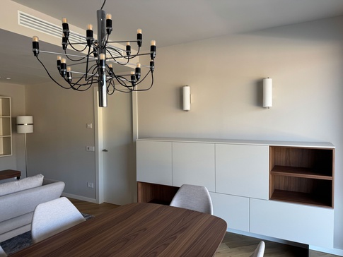 Soggiorno in stile contemporaneo di 40 di Elena Russo Interiors