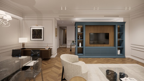 Sala da Pranzo in stile contemporaneo di 35 di Studio Gaetano Riccardelli