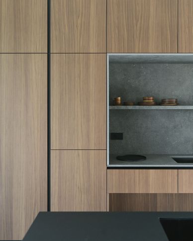 Cucina in stile minimal di 32 di Didonè Comacchio Architects