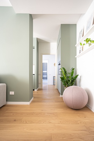 Cucina in stile contemporaneo di 13 di Storie Design Studio