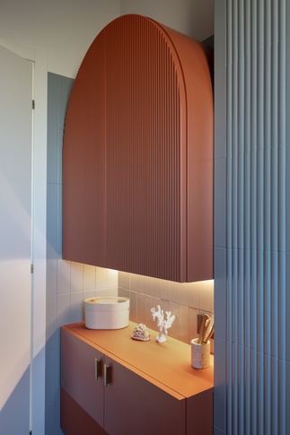 Bagno in stile moderno di 5 di Arch. Martina Pozzi MP_archistudio Bagno in stile moderno di 5 di Arch. Martina Pozzi MP_archistudio