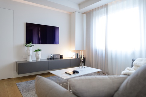 Open Space in stile contemporaneo di 43 di JESSICA PIGNATTA ARCHITETTO