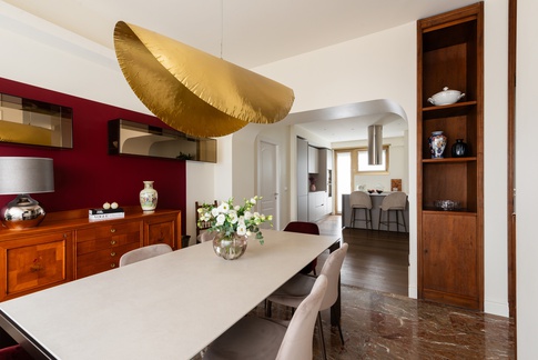 Open Space in stile eclettico di 160 di Laura Mapelli Architetto Open Space in stile eclettico di 160 di Laura Mapelli Architetto