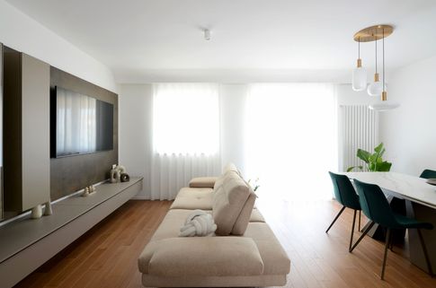 Open Space in stile contemporaneo di 20 di Fiorenzo D'Onofrio Architetto