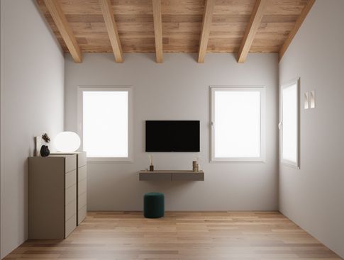 Camera da Letto in stile contemporaneo di 14 di Cariolato Arredamenti