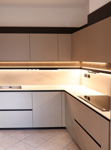 Cucina in stile contemporaneo di 12 di Renderincanto