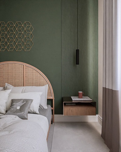 Camera da Letto in stile contemporaneo di 14 di Caterina Scamardella Architetto