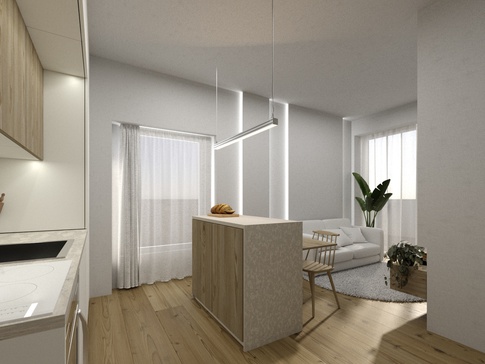 Open Space in stile naturale di 20 di Silvia Elli interiors