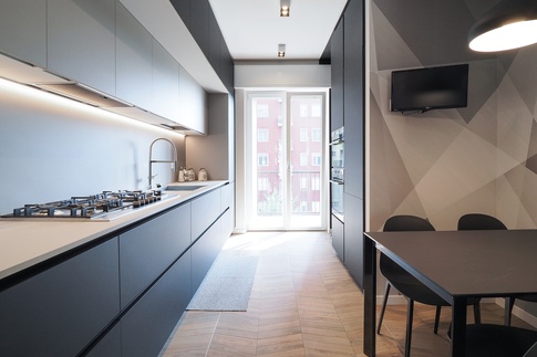 Cucina in stile contemporaneo di 10 di Desearq studio - architettura e interior design Cucina in stile contemporaneo di 10 di Desearq studio - architettura e interior design