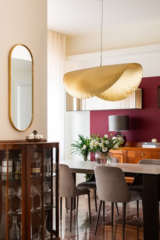 Open Space in stile eclettico di 160 di Laura Mapelli Architetto Open Space in stile eclettico di 160 di Laura Mapelli Architetto