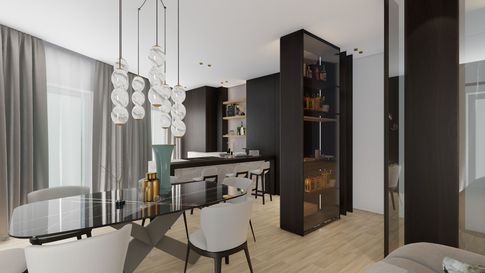 Open Space in stile classico di 30 di Salvatore Sito Interior Designer Open Space in stile classico di 30 di Salvatore Sito Interior Designer