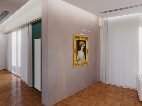Soggiorno in stile contemporaneo di 36 di MICHELE VOLPI STUDIO INTERIOR DESIGN