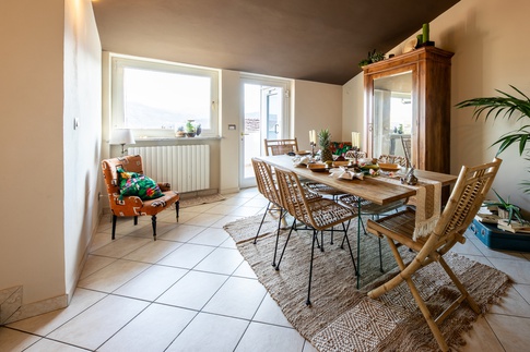 Sala da Pranzo in stile eclettico di 17 di Valeria Home Interior Sala da Pranzo in stile eclettico di 17 di Valeria Home Interior