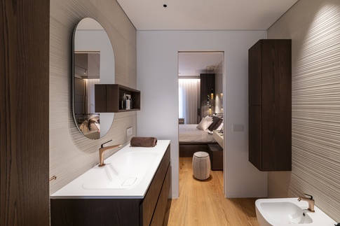 Bagno in stile contemporaneo di 6 di Francesco Cardano Interior Designer Bagno in stile contemporaneo di 6 di Francesco Cardano Interior Designer