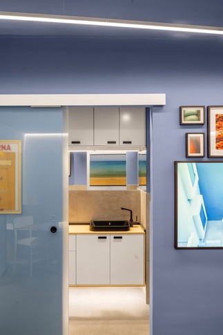 Soggiorno in stile moderno di 20 di alberto4house