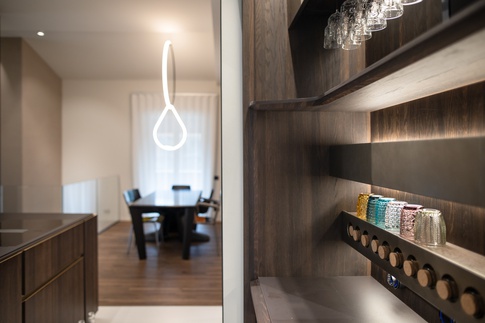 Cucina in stile contemporaneo di 15 di Abitacolo Interni