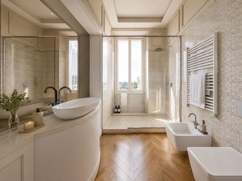 Bagno in stile classico di 13 di JFD Juri Favilli Design