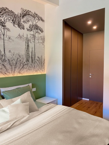 Camera da Letto in stile moderno di 17 di SuMisura Architetti